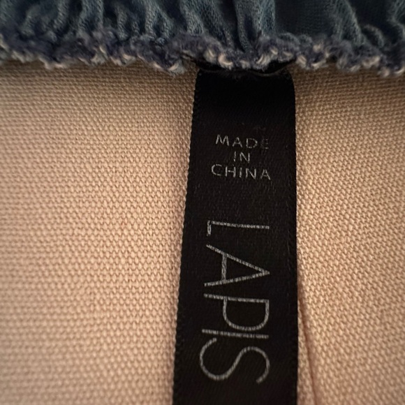 Lapis Denim Blue Button-Front Maxi Dress - Picture 3 of 4